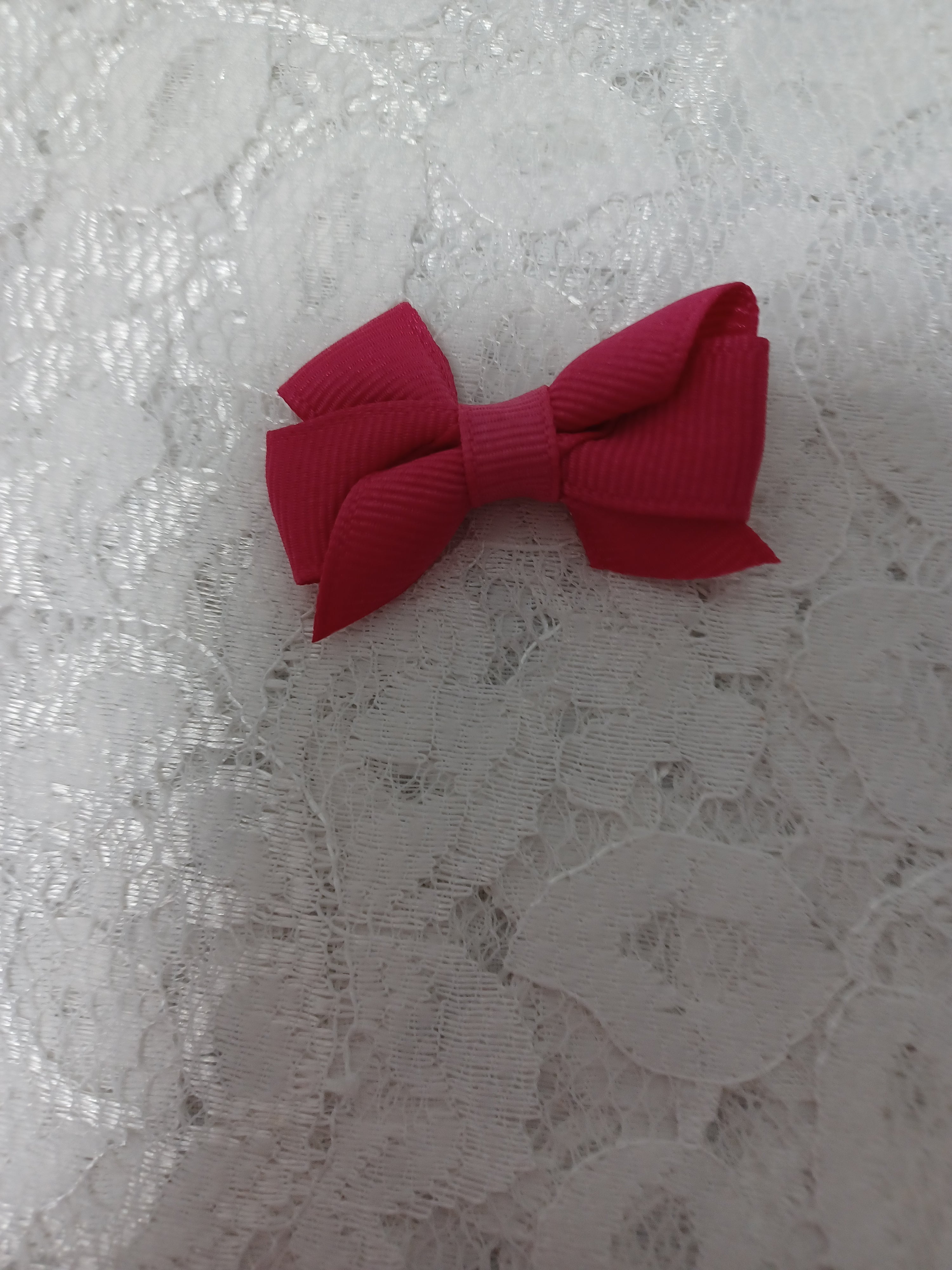 Hot Pink Clip Bow